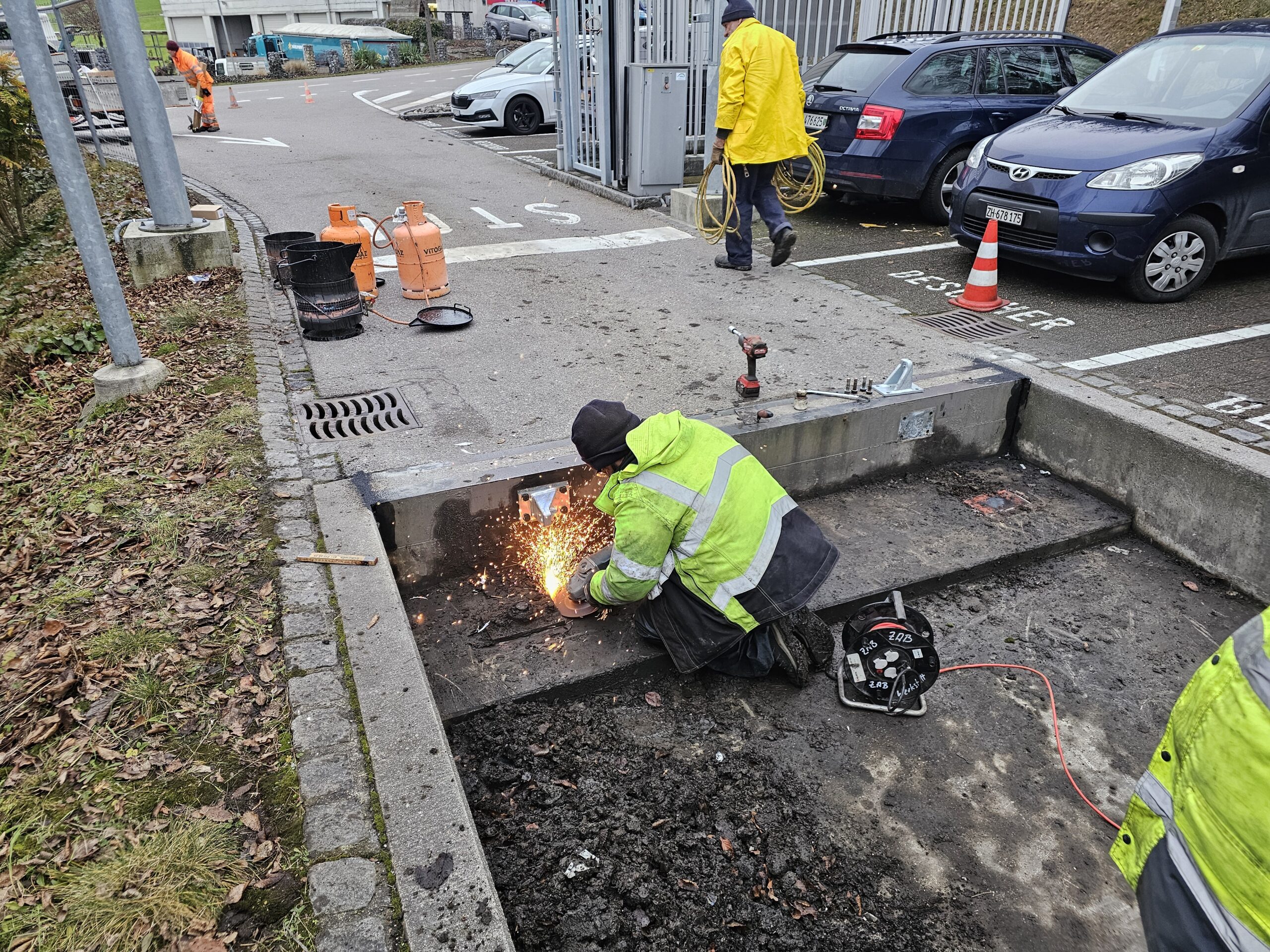 Alte Waage Grubenreinigung