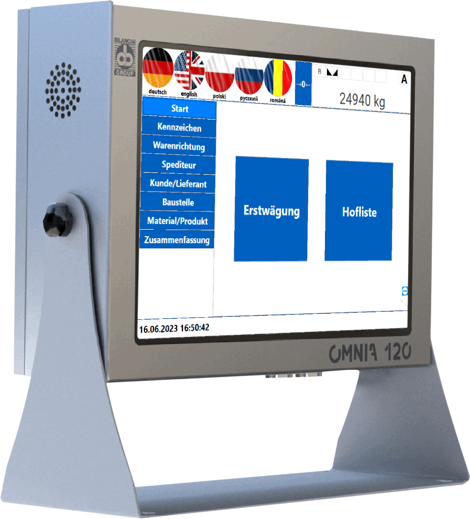 DD2060 Schrittkette auf OMNIA120 Display